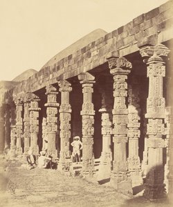 तुगलकाबाद किले का दृश्य