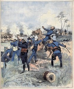 1892 के एक्वेरेले डी मोरेल के बाद डाहोमी (अब बेनिन) में 19 सितंबर 1892 को डोगबा की लड़ाई में कमांडर फॉरेक्स की मृत्यु हो गई। द्वारा चार्ल्स मोरेल
