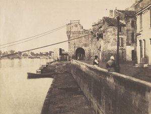 आर्ल्स, चेस्टनट गेट, 1852। द्वारा चार्ल्स नेग्रे
