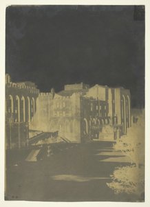 पोप पैलेस, एविग्नन, सी। 1851. द्वारा चार्ल्स नेग्रे