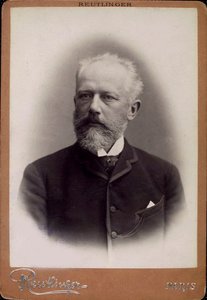 पीटर इलिच Tchaikovsky, रूसी संगीतकार, 19 वीं सदी के अंत में