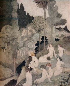 एक शरद ऋतु अंतर्ग्रहण, c1910 द्वारा चार्ल्स रॉबिन्सन