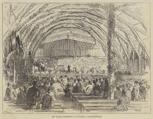 वेल्श Eisteddfod Pwllheli, Carnarvonshire में