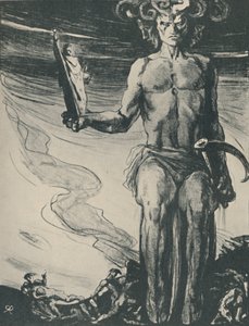 'थॉमस हार्डीज़ द डायनैस्ट्स, 1919 के लिए पोस्टर