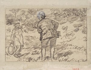 एक फटकार, 1870-1891। द्वारा चार्ल्स सैमुअल कीने