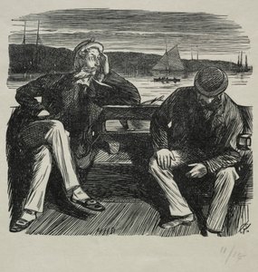 लेडी नेली - इश्कबाज, 1869। द्वारा चार्ल्स सैमुअल कीने