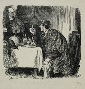 टॉमकिंस डिग्री सपर और यह कैसे समाप्त हुआ, 1868।