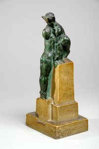 Nymphs और Satyrs के एक गार्डन फाउंटेन समूह के लिए Maquette द्वारा चार्ल्स सार्जेंट जैगर
