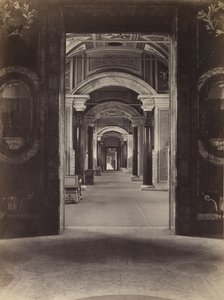 वेटिकन लाइब्रेरी, सी। 1860।