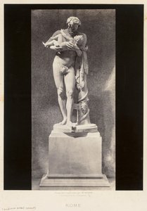 सिलीनस होल्डिंग द चाइल्ड डायोनिसस, लौवर संग्रहालय, पेरिस, सी। 1860 के दशक।