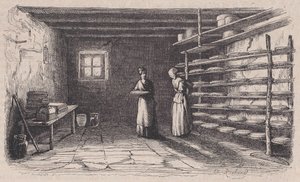 मैगासिन पित्तोरेस्क, सीए से एक पनीर कारखाना। 1852.