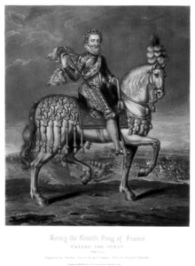 हेनरी चतुर्थ, फ्रांस के राजा, 1816। द्वारा चार्ल्स टर्नर