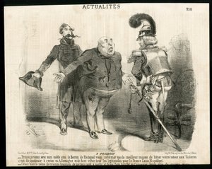 ले चारिवारी में चार्ल्स वर्नियर (? -1887) द्वारा चित्रण - के बारे में - जर्मनी प्रशिया, गणराज्य के राष्ट्रपति, फ्रोसडॉर्फ - रैटापोइल द्वारा चार्ल्स वर्नियर