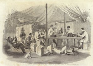 चीन में युद्ध - Pehtang पर 15 वीं पुंजाबियों का तम्बू