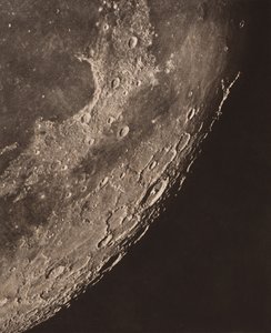 चंद्रमा का फोटोग्राफिक मानचित्र, 1904। द्वारा चार्ल्स ले मोरवानी