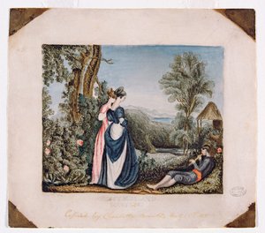 बेसी बेल और मैरी ग्रे, 1830 (कागज पर wc)