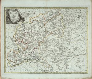 कज़ान प्रान्त का सामान्य मानचित्र, 1779।