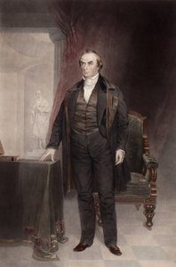 हार्डिंग, चेस्टर (1792-1866) द्वारा डेनियल वेबस्टर (1782-1852) का पोर्ट्रेट। मेज़ोटिंट। निजी संग्रह द्वारा चेस्टर हार्डिंग