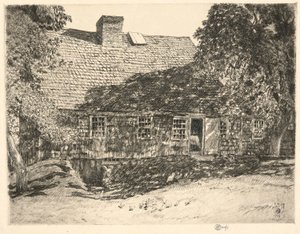 ओल्ड मलफोर्ड हाउस, ईस्टहैम्पटन, 1926 द्वारा बालक हसाम