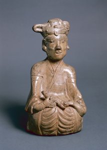 बैठा आंकड़ा, पश्चिमी जिन, 265-316 (ग्रीनवेयर)