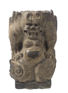 अभिभावक-दानव, हेबै प्रांत, विभाजन की अवधि, 550-577 (अंधेरे चूना पत्थर) द्वारा चीनी स्कूल