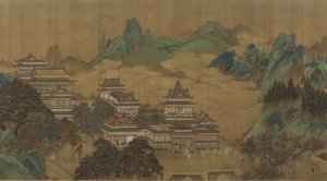 17 वीं -18 वीं शताब्दी में पश्चिम की रानी माँ, मिंग या किंग राजवंश का पीच फेस्टिवल