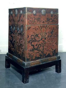 वनली ट्रैवल कॉफ़र, 1613 (लाख) द्वारा चीनी स्कूल