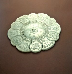 बीस्ट्स का कैलेंडर, 1736-95 (जेड) द्वारा चिंग पीरियड चीनी स्कूल