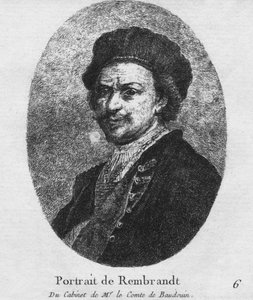 रेम्ब्रांट का पोर्ट्रेट - श्री ले कॉम्टे डी बौदौइन के मंत्रिमंडल से, c1770