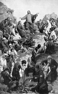 पर्वत पर उपदेश, 1926। द्वारा क्रिश्चियन कार्ल अगस्त Noack