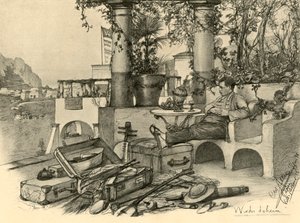 होम अगेन, 1898। द्वारा क्रिश्चियन विल्हेम एलर्स