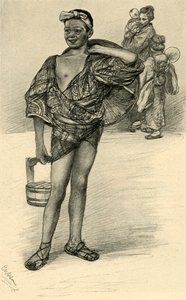 जापानी लड़का, 1898।