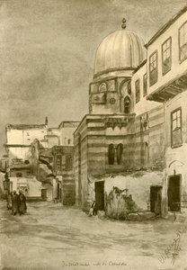 मस्जिद, काहिरा, मिस्र, 1898।