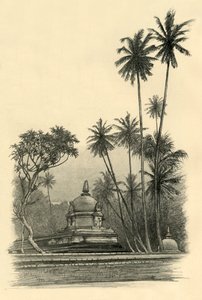 Natha Devale shrine, Kandy, Ceylon, 1898.  द्वारा क्रिश्चियन विल्हेम एलर्स