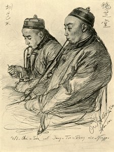 Ningpo से वू-ची-सेई और जंग-त्से-डोंग, द्वारा क्रिश्चियन विल्हेम एलर्स