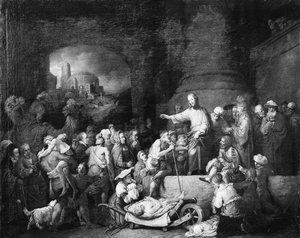 क्राइस्ट हीलिंग द सिक, 1742।