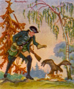 हसेनबीज़े / खरगोश का अचार (रंगीन लिथो)