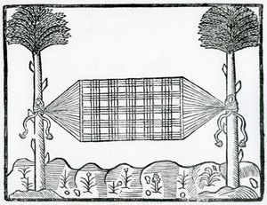 1547 में &39;द जनरल हिस्ट्री ऑफ द इंडीज&39; का एक झूला