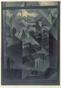 ऑफिस विंडो से, 1918 (मेजोटोटिन)