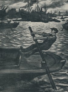द बार्गे, 1920 द्वारा क्रिस्टोफर रिचर्ड विने नेविन्सन