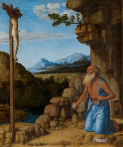जंगल में सेंट जेरोम द्वारा Cima da Conegliano