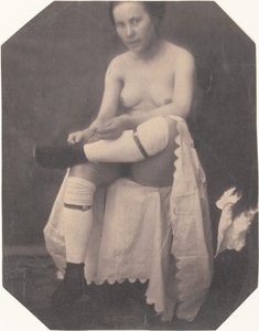 [महिला नग्न], सीए। 1855. द्वारा लुई एडॉल्फे हम्बर्ट डी मोलार्ड का सर्कल।