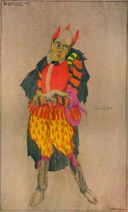 बेन जोंसन्स में कॉस्टयूम के लिए डिजाइन शैतान एक गधा है, c1927