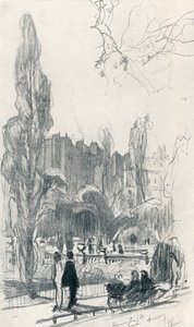 केंसिंग्टन गार्डन में - स्टेज वन, c1920 द्वारा क्लाउड एलन शेपर्सन