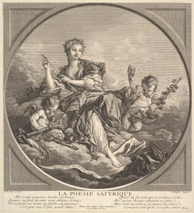 व्यंग्यात्मक काव्य, सीए। 1741.