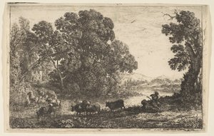 द काउहर्ड, 1636। द्वारा क्लाउड लोरेन