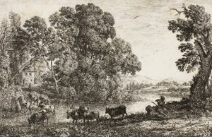 द काउहर्ड, 1636 द्वारा क्लाउड लोरेन