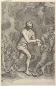 क्राइस्ट टेकन बाय सोल्जर्स ला मोंटे औ कैल्वेयर, 1659। द्वारा क्लॉड मेलन