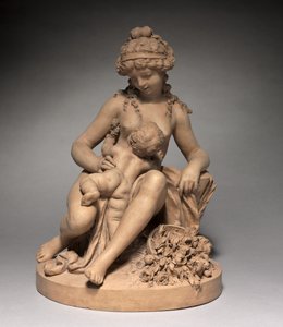 प्ले, 1780 में यंग वुमन एंड चाइल्ड