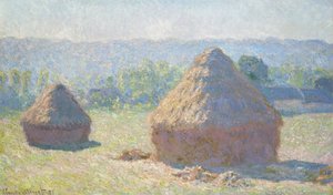 हेस्टिंगैक इन इवनिंग सन, 1891 द्वारा क्लाउड मोनेट